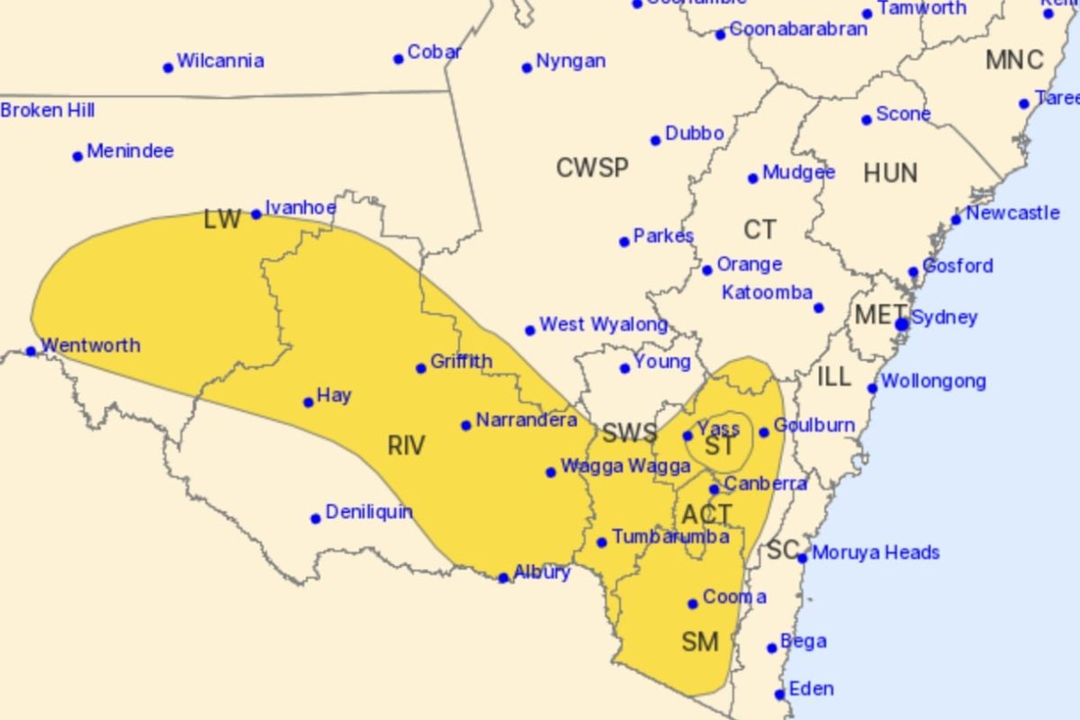 BoM warns of severe thunderstorms and hail